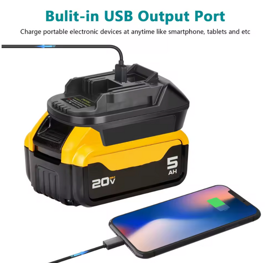 CrossVolt Adapter — DeWalt / Milwaukee to Makita